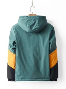 Vestes en nylon sublimées entièrement personnalisables, légères, très demandées, vente en gros, vestes coupe-vent imperméables à capuche, service OEM - Product Image 2