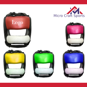 Professional Boxing Head Guard Boxing face protection Pu & Leather Boxing Quality Equipment's Manufacturer Sialkot Pakistan - Product Image 2
