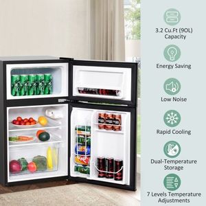 Compact 3.2 Cu Ft. Stainless Steel <b>Refrigerator</b> - Product Image 3