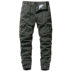 2026 Winter High Quality Wholesale Cotton Spandex <b>Woven</b> Straight Fit <b>Men</b> Cargo <b>Pants</b> - Product Image 3