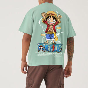 Camiseta de Lujo para Hombre, Calidad Premium, Luffy One Piece, Camiseta Estampada Extra Grande, Camiseta Vintage Extra Grande para Hombre AI-TS-20 - Product Image 3