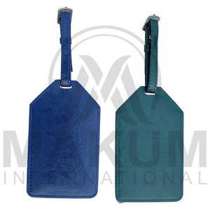 Étiquette de bagage en cuir personnalisée avec nom sur mesure, cadeaux de mariage, cadeaux de voyage MAKUM INTERNATIONAL - Product Image 5
