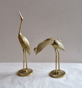 Golden Deer Figurines Set of 2 Modern Animal Sculptures for Tabletop <b>Christmas</b> Decor Living Room Artistic Gold Plated <b>Figures</b> - Product Image 6