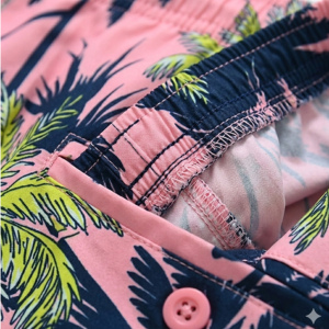 Shorts de Diseño para Hombre - Colección de Verano, Secado Rápido, Transpirables, Resistentes al Viento, 100% Poliéster, Largo hasta la Rodilla, Personalizables, para Playa - Product Image 4