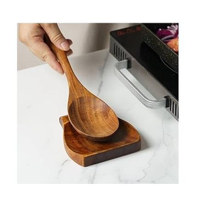 Reposacucharas de madera de lujo en oferta para el hogar y la cocina, proveedor mayorista de reposacucharas de blossom craft india - Product Image 2