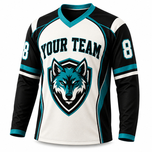 Camiseta de Lacrosse Personalizada de Alta Calidad con Nombre de Equipo Impreso, Transpirable, 100% Poliéster Sublimado, Ropa Deportiva al por Mayor de Fábrica - Product Image 2