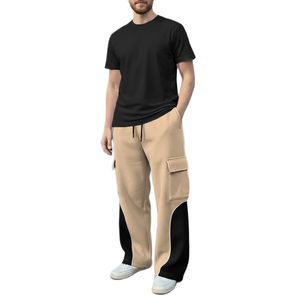 High Quality Casual Loose Fit Elastic Waist Breathable <b>Cargo</b> Jogger Pants for Men Outdoor Indoor Wear <b>Cargo</b> Pants for Men - Product Image 5