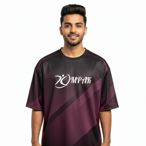 Camiseta Informal para Hombre, Corte Regular, Estilo Urbano, Sublimación, Poliéster/Algodón, Secado Rápido, Transpirable - Product Image 1