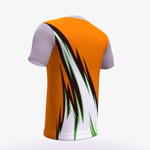 Camiseta Deportiva Oversize Corta y Holgada para Gimnasio, Estilo Urbano, Sublimación, Impresión DTG, Jersey de Fútbol 100% Poliéster para Hombre - Product Image 3