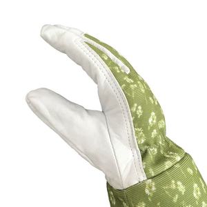 Guantes de Trabajo de Seguridad para Jardinería de Cuero de Microfibra para Mujer, Equipo de Protección para Jardinería con Logotipo Personalizado, Resistentes a Espinas - Product Image 3