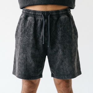 Wholesale <b>Mens</b> Summer Casual Wear <b>Shorts</b> <b>Short</b> Sleeve T-<b>Shirt</b> <b>Sets</b> Solid Pattern Breathable Lightweight Knitted 2-Piece <b>Sets</b> - Product Image 4