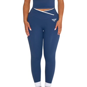 Women's Casual Solid High Waist Mesh <b>Leggings</b> Yoga Gym <b>Workout</b> Quick Dry Breathable Stretch Active Wear <b>with</b> Invisible <b>Pocket</b> - Product Image 1