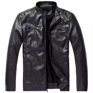 Custom Made Trendy Wholesale Price Leather <b>Jacket</b> <b>for</b> <b>Men</b> Pakistan Manufacture casual wear <b>jacket</b> breathable <b>jacket</b> <b>for</b> <b>men</b> - Product Image 1
