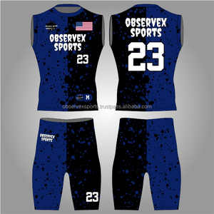 7v7 Uniform <b>Compression</b> Custom Design Flag Football Uniforms Custom 7on7 Football Uniforms for Youth Sublimated - Product Image 1