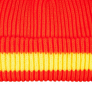 Unisex <b>Winter</b> Acrylic Blank Beanie <b>Caps</b> Sport 3D Embroidery Sublimation Printed Custom Logo OEM Serviced Breathable Beanies - Product Image 3