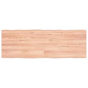 Plateau de table en bois de chêne massif brun clair 47,2x15,7 pouces, table à manger pliable - Product Image 2