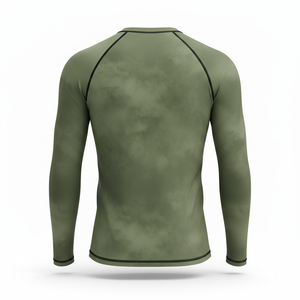 เสื้อรัดรูปแขนยาวแบบยูนิเซ็กซ์สำหรับการแข่งขัน BJJ MMA ยิวยิตสู กราปลิง  ฝึกซ้อมแบบไม่ใช้เสื้อคลุม  ชุดกีฬา - Product Image 2