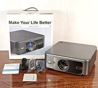 AUN U002 Meilleur projecteur Android 2026 Google 1080p 4K Ready 8K LCD pour cinéma maison, Smart TV, karaoké et simulateur de golf