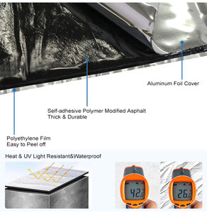 ANTI Best Selling Waterproof UV Resistant Self Adhesive Aluminum Bitumen Tape for Waterproof Roof &amp; <strong>Gutter</strong> <strong>Seal</strong> Outdoor Use - Product Image 3