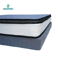 Matelas de lit à ressorts ensachés de qualité supérieure, respirant, à ressorts indépendants, personnalisable, marque privée, exportation mondiale, OEM
