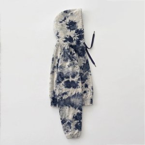 Sudadera con Capucha Tie Dye para Mujer, Personalizable con Logotipo, Manga Larga, Tejido de Algodón, Informal, para Otoño, con Bolsillos, Transpirable, Alta Demanda - Product Image 3