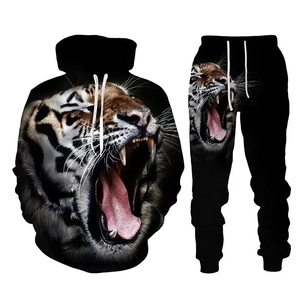 MANWA <b>LEATHERS</b> <b>Men's</b> Hoodies <b>Pants</b> Tracksuit Set Eco-Friendly Lightweight Breathable Polyester/Cotton Four-Way Stretch Fleece - Product Image 1