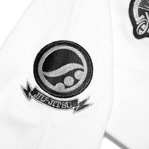 Uniforme de Jiu Jitsu Blanco Personalizado, BJJ GI Shoyorol Lote 102, Diseño Profesional para Competidores, Uniforme Panther Competitor, 100% Personalizado - Product Image 6