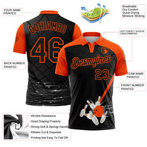 เสื้อโปโลฟิตเนสแบบกำหนดเอง ผ้าโพลีเอสเตอร์พรีเมียม แห้งเร็ว เสื้อผ้ากีฬา ผู้ผลิต OEM ขายส่งเสื้อผ้า - Product Image 3
