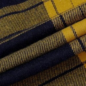 Camisas de Hombre Teñidas con Hilo, Última Moda, Camisas de Franela para Hombre al por Mayor, Camisas Transpirables, Cuadros Vintage, Ropa Casual de Calle, Camisa a Cuadros - Product Image 3
