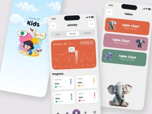 Application mobile d'apprentissage pour enfants intelligente Jeux éducatifs interactifs Activités Contrôle parental Android iOS - Product Image 4