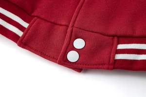 Chaquetas Varsity Modernas para Hombre con Bolsillos Laterales, Cierre Frontal, Puños Elásticos, Chaqueta de Invierno Gruesa, Versátil para Combinar en Capas - Product Image 6