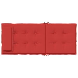 2pcs Red Oxford Fabric <b>Highback</b> <b>Chair</b> Cushions Outdoor Pillows & Cushions - Product Image 6