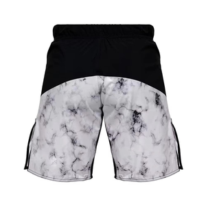 Pakistan Made Cheap Price Color Contrast Printed High Quality 100% Polyester Breathable Elastic Waist Casual MMA <b>Shorts</b> Men - Product Image 5