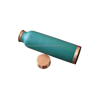 Botella de Cobre Hecha a Mano de Alta Calidad para Camping, Auto y Oficina, Apta para Lavavajillas, Varios Tamaños y Diseños - Product Image 3