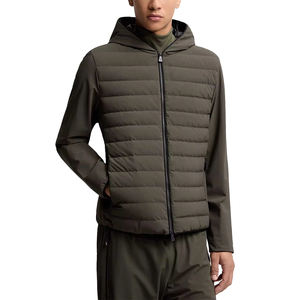 Chaqueta de Punto de Invierno para Hombre de Alta Calidad, Manga Larga, Talla Grande, con Cierre, Informal, con Logotipo Frontal y Capucha - Product Image 4