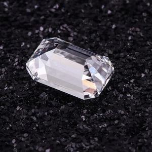 Piedra Suelta de Corte Esmeralda de 4.00 x 2.80 mm, Cultivada en Laboratorio, Color DF, Claridad VVS2/VS1, Acabado de Grado Lujo, Refinada - Product Image 2