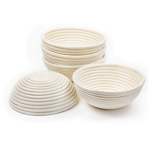 Cesta de masa madre de ratán hecha a mano respetuosa con el medio ambiente proveedor al por mayor cuenco de prueba de pan duradero personalizable Vietnam - Product Image 2