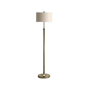 Classic Simple Creative Factories Cheap Modern Minimalist side sofa stand Gold 57" Floor Lamp For Hotel Home Villa decoration