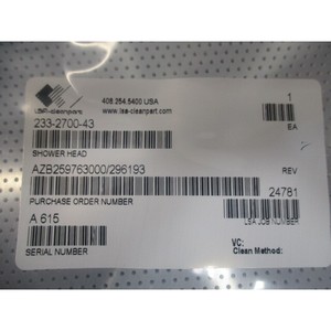 Cabezal de Ducha AMAT 0021-35869, Perf Plate TxZ, 111673 - Equipo y Piezas de Semiconductores de Confianza de Tradicción Global - Product Image 3