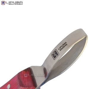 Couteau à ongles LIPUMA EDGELINE pour soins des sabots de chevaux, lame en acier inoxydable J2, manche en fibre, 20 cm, tranchant et durable - Product Image 4