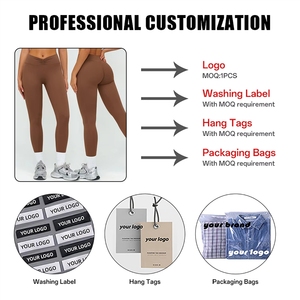 กางเกงเลกกิ้งไร้ตะเข็บลายไท-ได ขายดี กางเกงโยคะเอวกลางสำหรับผู้หญิง ยกสะโพก ระบายอากาศได้ดี เหมาะสำหรับออกกำลังกายและเล่นกีฬา - Product Image 5