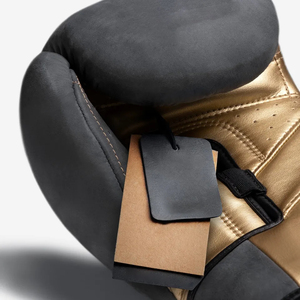 OEM Custom Logo Professional Cowhide Leather Boxing <b>Gloves</b> Full Finger <b>Touchscreen</b> Compatible Waterproof High Quality - Product Image 6