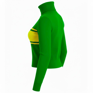 Pull à col roulé pour femme Chi Eta Phi Sorority, pull tricoté à col haut, pull décontracté à col montant, pull chaud à col polo - Product Image 3