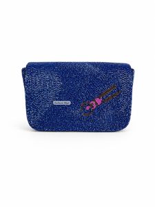 Sac de soirée à rabat perlé avec motif gymnastique, fait main, élégant, pour soirée - Product Image 4