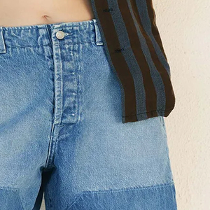 Vêtements décontractés pour les acheteurs en gros, prix d'usine avantageux avec logo, shorts en jean vintage 2026 pour femmes, confort moderne - Product Image 5