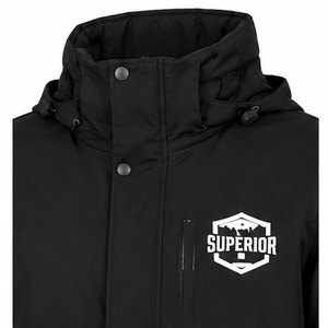 Parka pour homme de qualité supérieure avec design coupe-vent et isolation thermique, capuche réglable, manteau d'hiver pour la randonnée - Product Image 3