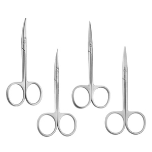 Wholesale Professional <b>Cuticle</b> <b>Scissors</b> Stainless Steel Sharp Blade Straight Type Round Handle Durable Beauty Tools for Adults - Product Image 5