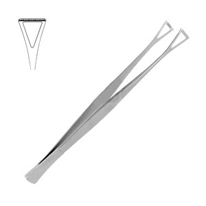 Pinzas Quirúrgicas de Acero Inoxidable COLLIN DUVAL de 18 mm y 20.0 cm, Instrumento de Agarre Manual MOL, Certificación de Seguridad CE, Garantía de 5 Años - Product Image 1