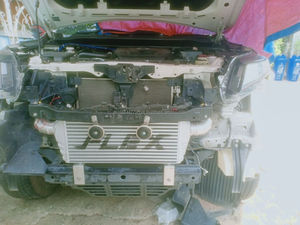 Actualización de intercooler, FLEX de repuesto directo para MITSUBISHI TRITON / PAJERO 2.5L 140 178 HP con soporte de montaje - Product Image 2