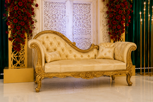 Paneles decorativos de metal cortados con láser para decoración de bodas de lujo, paneles de fondo decorativos de metal premium para bodas de lujo - Product Image 5